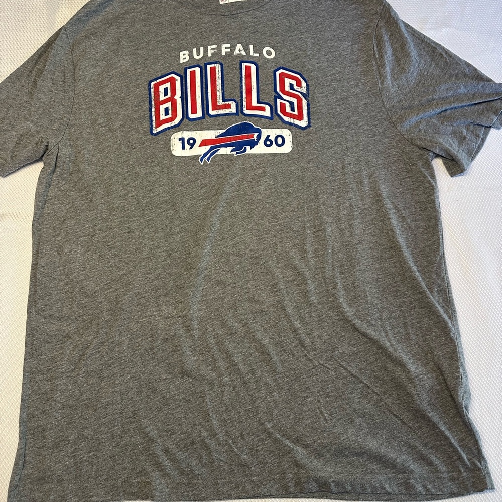 NFL Buffalo Bills Gray Short Sleeve Tee